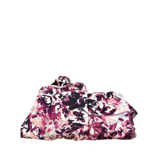 Gaiam Yoga Set Leggings and Exercise Top Multicolor Pre-owned Size Small EUC - Picture 2 of 13